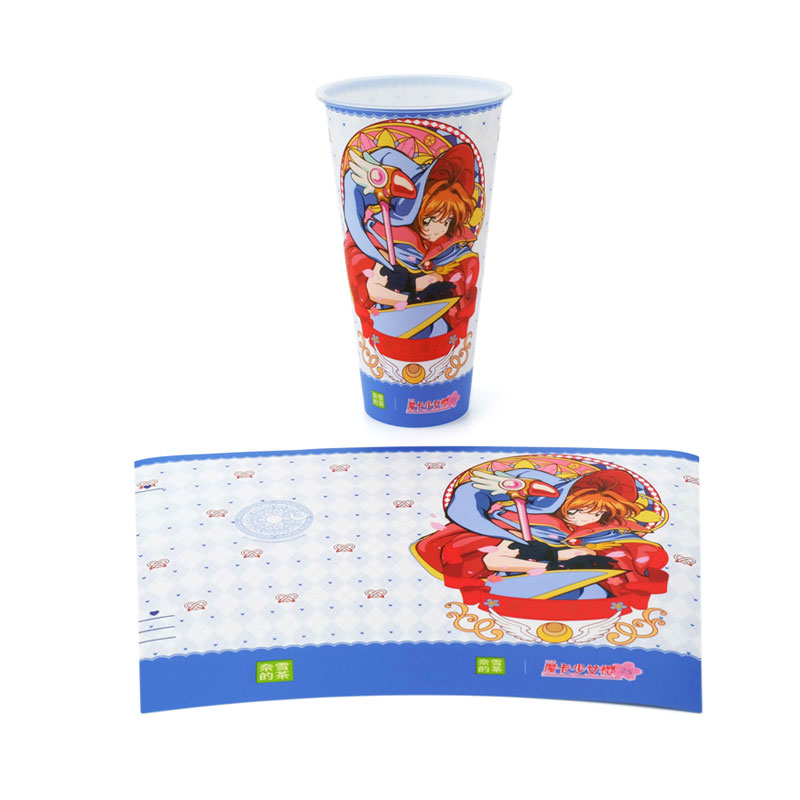PP Plastic Beverage Cup Spuitgieten in schimmellabel
