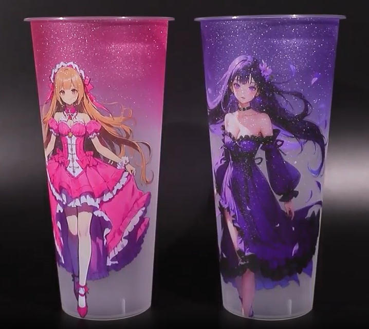 YZY Hoogwaardig glitterlabel - Een van onze IML-decoratieve films