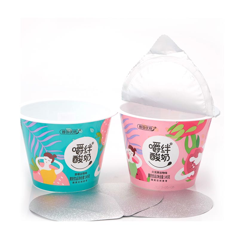 Aluminiumfolie afdichtingsfolie voor yoghurtcontainer