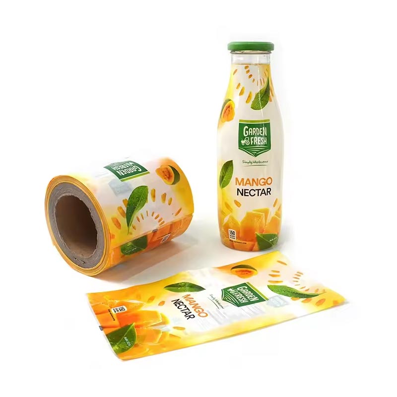 Warmtekrimplabel voor glazen fles