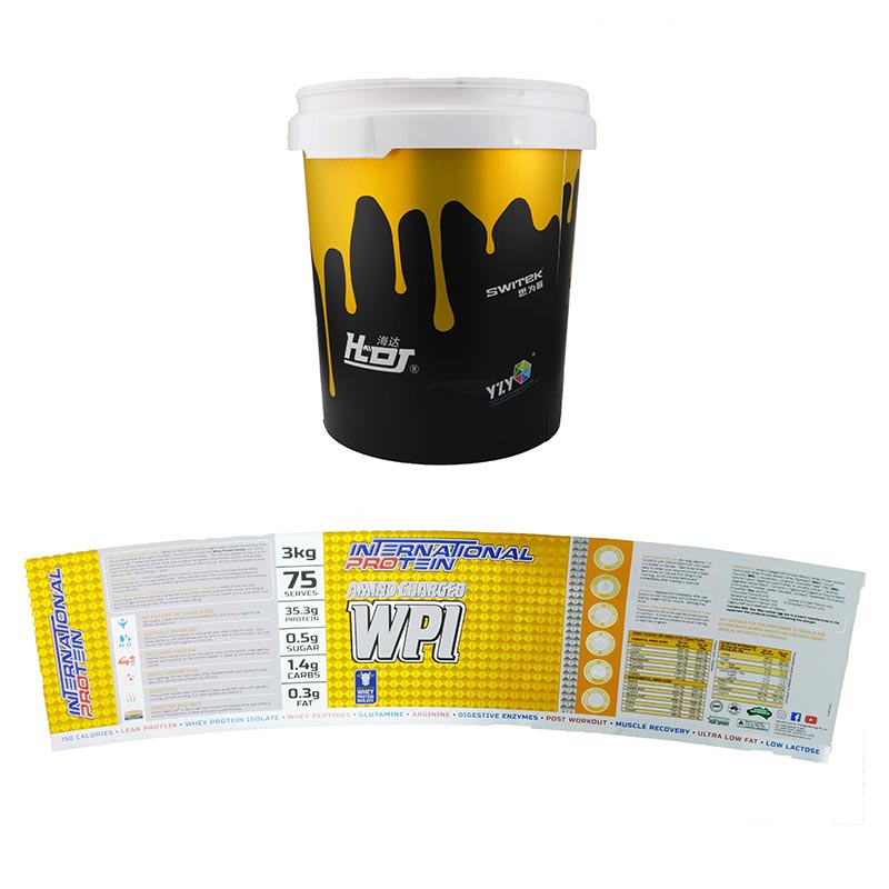 Coating opslagemmer spuitgieten in mallabel