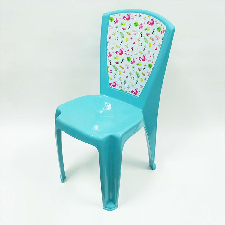 Kunststof stapelbare stoel spuitgieten in mallabel