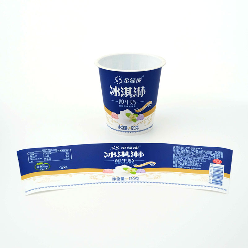 PP Plastic Ice Cream Cup Spuitgieten in schimmellabel