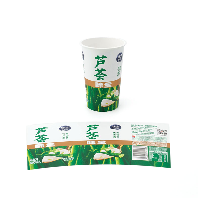 Pp plastic yoghurt cup spuitgieten in schimmellabel