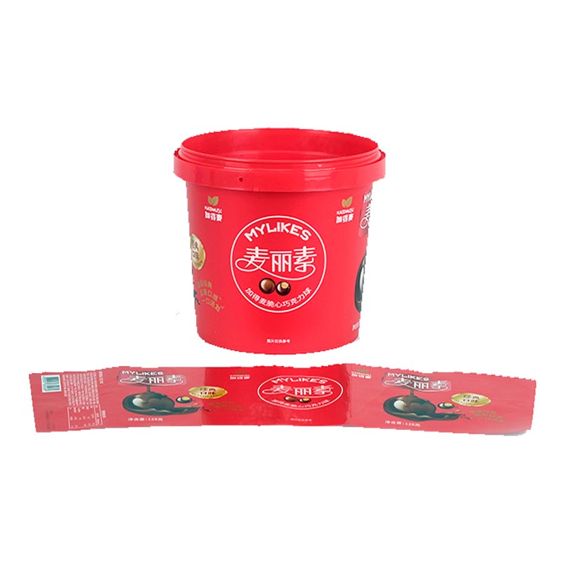 Snacks Emmer Spuitgieten In Mould Label