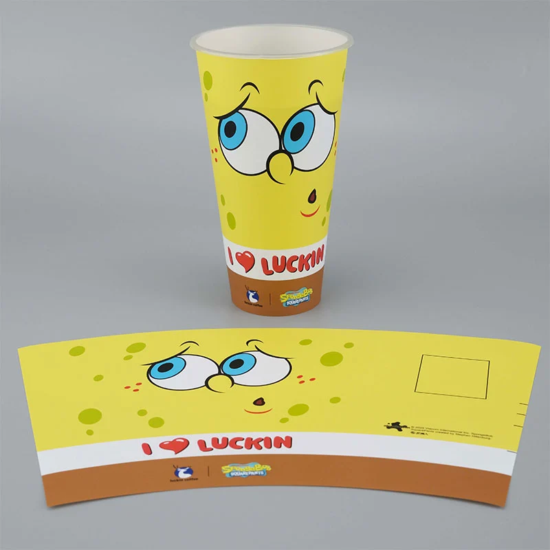 Standaard Bubble Tea Cup IML