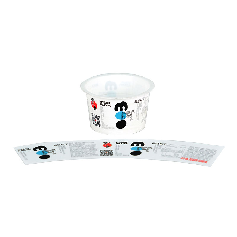 Yoghurtbeker spuitgieten in mallabel